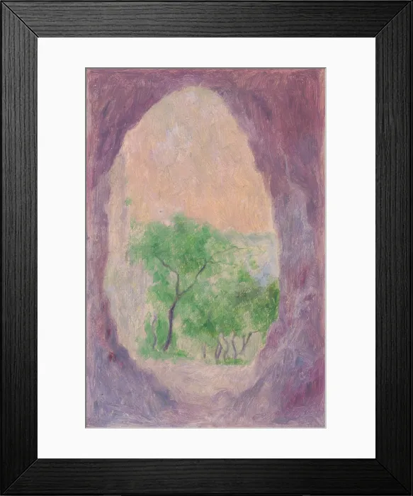 Framed Print : Landscape I, early 20th century. Creator: Dezider Czolder Framed Print : Landscape I, early 20th century. Creator: Dezider Czolder