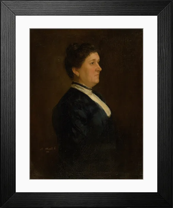 Framed Print : Portrait of the artist's mother, 1908. Creator: Emil Alexay-Olexak. Portrait of the artist's mother, 1908. Creator: Emil Alexay-Olexak Framed Print : Portrait of the artist's mother, 1908. Creator: Emil Alexay-Olexak. Portrait of the artist's mother, 1908. Creator: Emil Alexay-Olexak