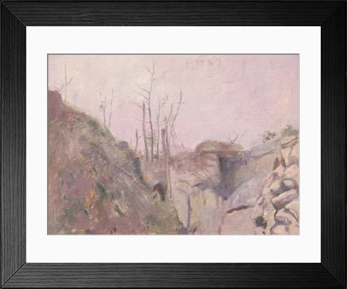 Framed Print : From Italian Front XI, around 1914-1918. Creator: Dezider Czolder Framed Print : From Italian Front XI, around 1914-1918. Creator: Dezider Czolder
