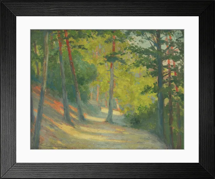 Framed Print : The path to Bankov, 1909-1913. Creator: Ludovit Cordak