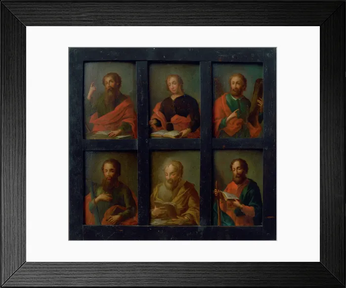 Framed Print : The Twelve Apostles - II, 1750-1760. Creator: Unknown Framed Print : The Twelve Apostles - II, 1750-1760. Creator: Unknown