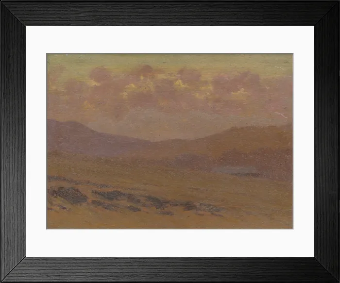 Framed Print : Tatras landscape, early evening, c1932. Creator: Ferdinand Katona Framed Print : Tatras landscape, early evening, c1932. Creator: Ferdinand Katona