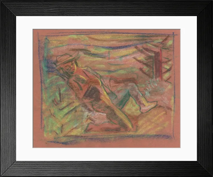 Framed Print : Outlaw, 1935-1944. Creator: Arnold Peter Weisz-Kubincan Framed Print : Outlaw, 1935-1944. Creator: Arnold Peter Weisz-Kubincan