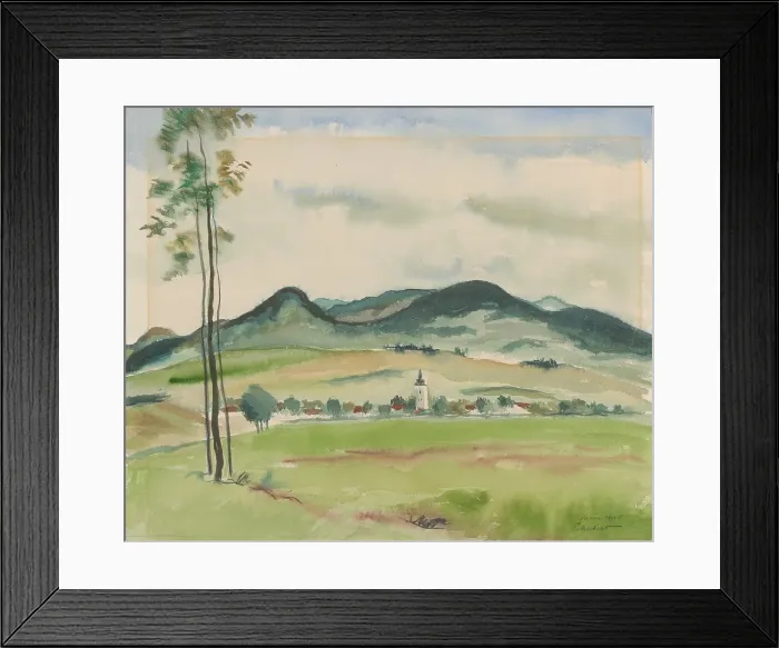 Framed Print : St. Mara, 1945. Creator: Julius Schubert Framed Print : St. Mara, 1945. Creator: Julius Schubert