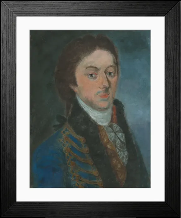 Framed Print : Portrait of a young nobleman, 1790-1810. Creator: Unknown Framed Print : Portrait of a young nobleman, 1790-1810. Creator: Unknown