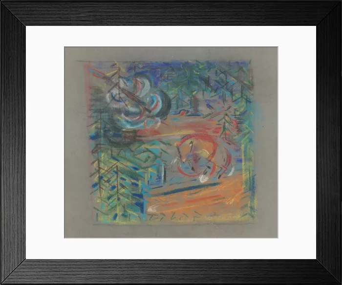 Framed Print : Shot fox, 1940-1943. Creator: Arnold Peter Weisz-Kubincan Framed Print : Shot fox, 1940-1943. Creator: Arnold Peter Weisz-Kubincan