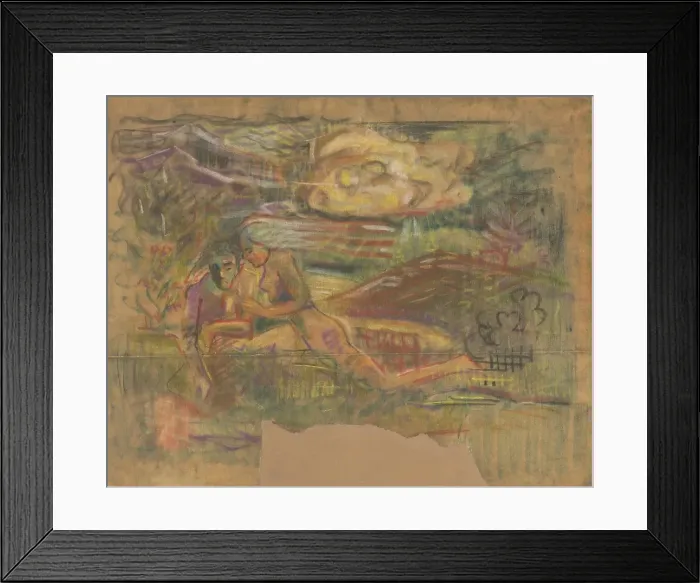 Framed Print : Desire, 1940-1949. Creator: Arnold Peter Weisz-Kubincan Framed Print : Desire, 1940-1949. Creator: Arnold Peter Weisz-Kubincan