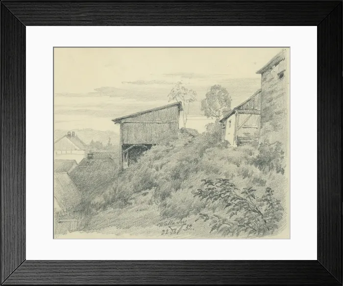 Framed Print : From Spisska Sobota, 1932. Creator: Eugen Wallachy Framed Print : From Spisska Sobota, 1932. Creator: Eugen Wallachy
