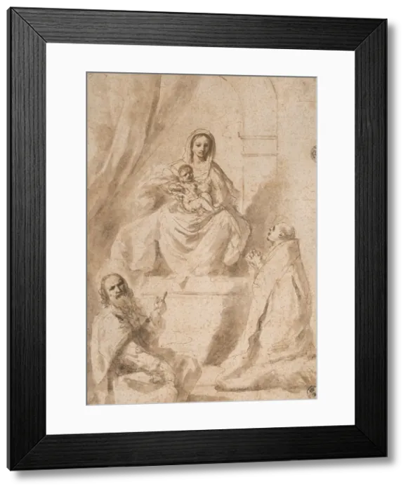Framed Print : Madonna, 1630 / 1650. Creator: Unknown Framed Print : Madonna, 1630 / 1650. Creator: Unknown