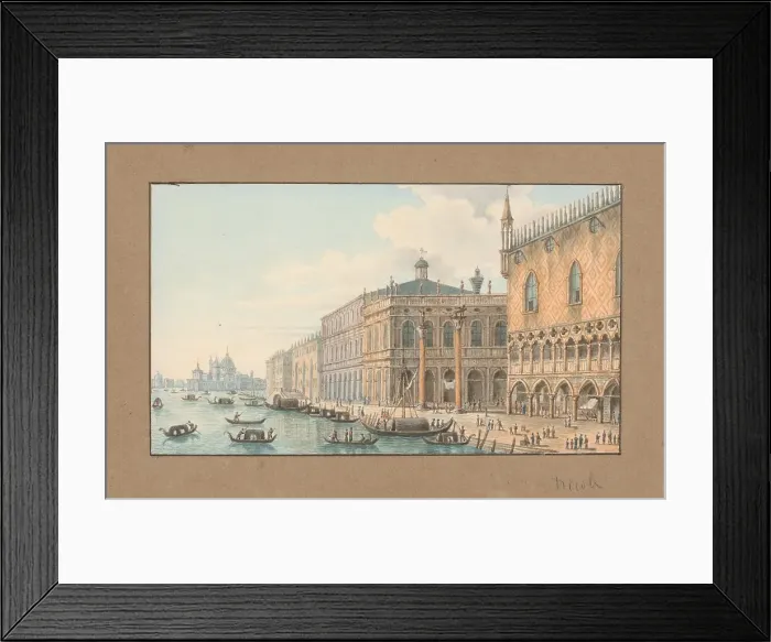 Framed Print : Venice, 1701 / 1800. Creator: Unknown Framed Print : Venice, 1701 / 1800. Creator: Unknown