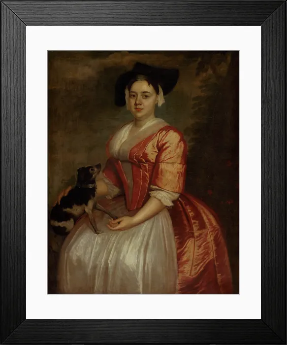 Framed Print : Miss Collot, 1735-1740. Creator: Unknown Framed Print : Miss Collot, 1735-1740. Creator: Unknown