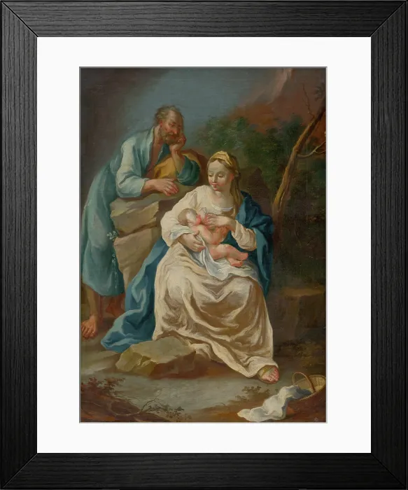 Framed Print : The Holy Family, 1770-1800. Creator: Unknown Framed Print : The Holy Family, 1770-1800. Creator: Unknown