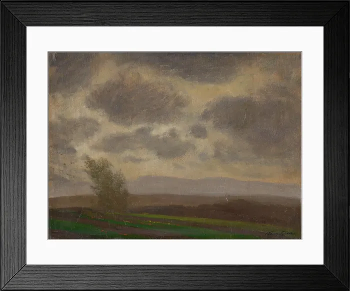 Framed Print : Before the Storm, c1900. Creator: Ferdinand Katona Framed Print : Before the Storm, c1900. Creator: Ferdinand Katona