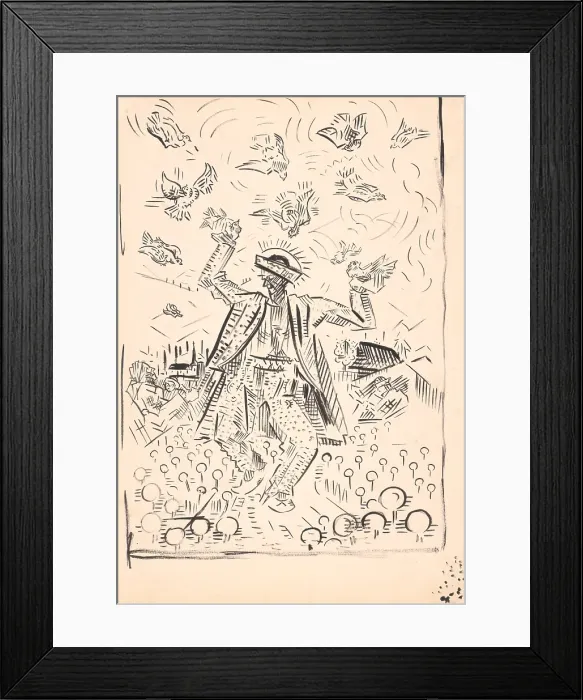 Framed Print : Joy, 1935-1940. Creator: Arnold Peter Weisz-Kubincan Framed Print : Joy, 1935-1940. Creator: Arnold Peter Weisz-Kubincan