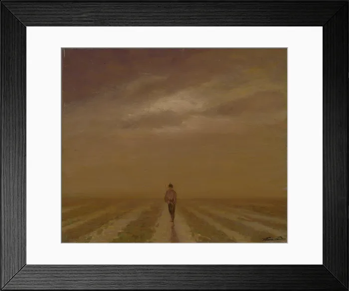 Framed Print : Early Evening, 1900-1910. Creator: Ferdinand Katona Framed Print : Early Evening, 1900-1910. Creator: Ferdinand Katona
