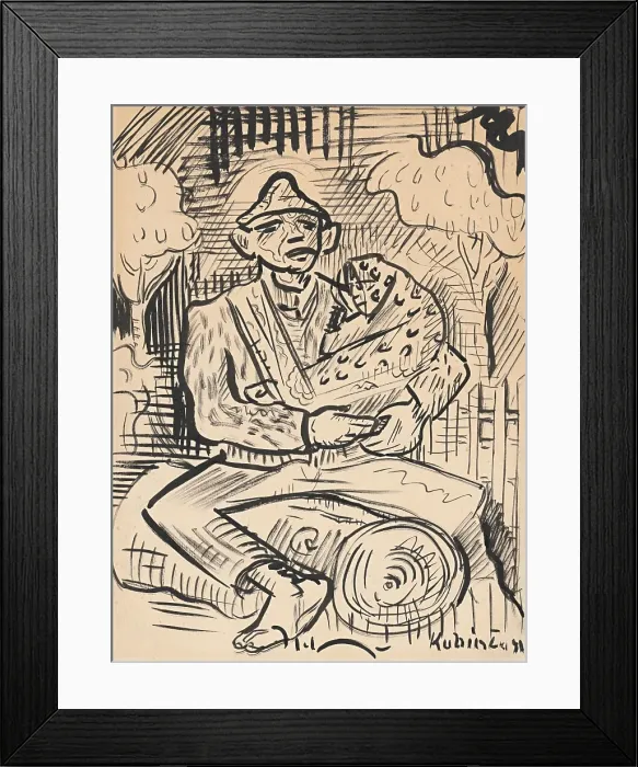 Framed Print : Study for A Pleasant Duty, c1941. Creator: Arnold Peter Weisz-Kubincan Framed Print : Study for A Pleasant Duty, c1941. Creator: Arnold Peter Weisz-Kubincan