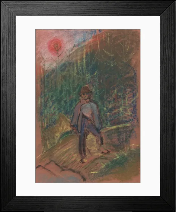 Framed Print : Shepherd's boy, 1930-1944. Creator: Arnold Peter Weisz-Kubincan. Shepherd's boy, 1930-1944. Creator: Arnold Peter Weisz-Kubincan Framed Print : Shepherd's boy, 1930-1944. Creator: Arnold Peter Weisz-Kubincan. Shepherd's boy, 1930-1944. Creator: Arnold Peter Weisz-Kubincan