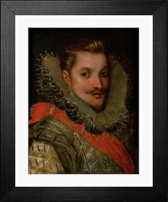 Framed Print : Portrait of Alexander Farnese, c1565. Creator: Frans Pourbus the Elder Framed Print : Portrait of Alexander Farnese, c1565. Creator: Frans Pourbus the Elder