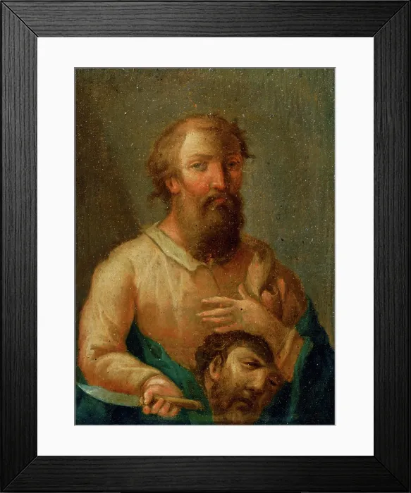 Framed Print : Apostle Bartholomew, 1750-1760. Creator: Unknown Framed Print : Apostle Bartholomew, 1750-1760. Creator: Unknown