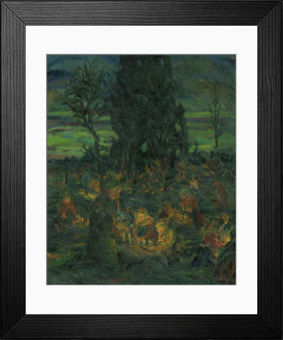 Framed Print : All Souls Day, 1918-1928. Creator: Gustav Mally. All Souls Day, 1918-1928. Creator: Gustav Mally Framed Print : All Souls Day, 1918-1928. Creator: Gustav Mally. All Souls Day, 1918-1928. Creator: Gustav Mally
