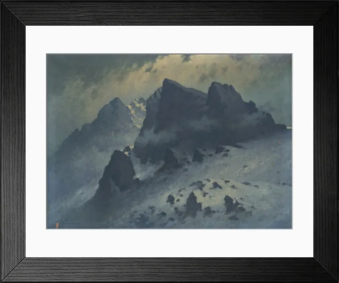 Framed Print : High Tatras, c1914. Creator: Gustav Wintersteiner Framed Print : High Tatras, c1914. Creator: Gustav Wintersteiner