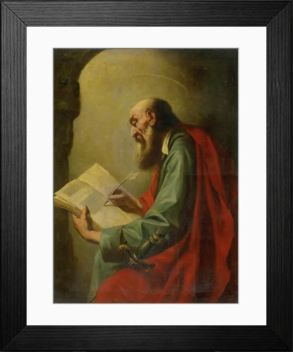 Framed Print : Saint Paul, 18th century. Creator: Unknown Framed Print : Saint Paul, 18th century. Creator: Unknown