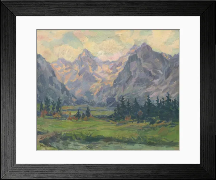 Framed Print : From the Tatras, around 1940. Creator: Gustav Mally Framed Print : From the Tatras, around 1940. Creator: Gustav Mally