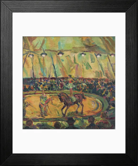 Framed Print : Circus, 1929. Creator: Gustav Mally Framed Print : Circus, 1929. Creator: Gustav Mally