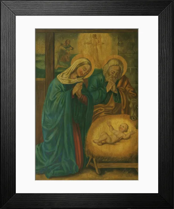 Framed Print : Nativity, 1890-1900. Creator: Unknown Framed Print : Nativity, 1890-1900. Creator: Unknown
