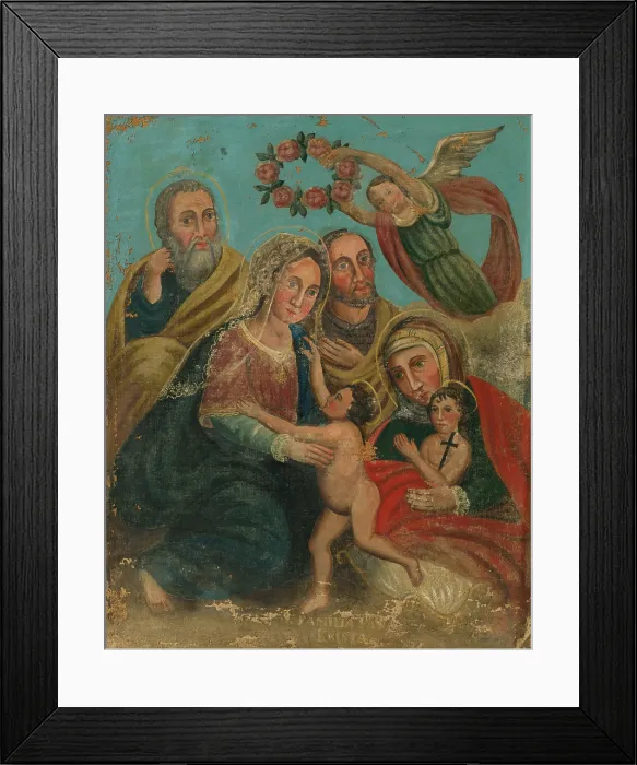 Framed Print : Holy Family, 1801-1900. Creator: Unknown Framed Print : Holy Family, 1801-1900. Creator: Unknown