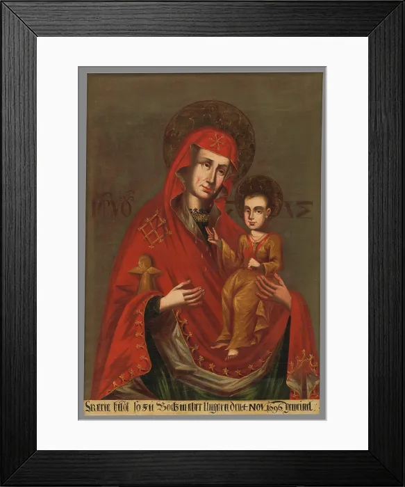 Framed Print : Madonna, 1701-1800. Creator: Unknown Framed Print : Madonna, 1701-1800. Creator: Unknown