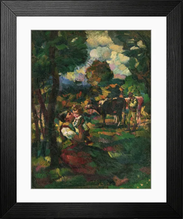 Framed Print : Summer, 1926. Creator: Gustav Mally Framed Print : Summer, 1926. Creator: Gustav Mally