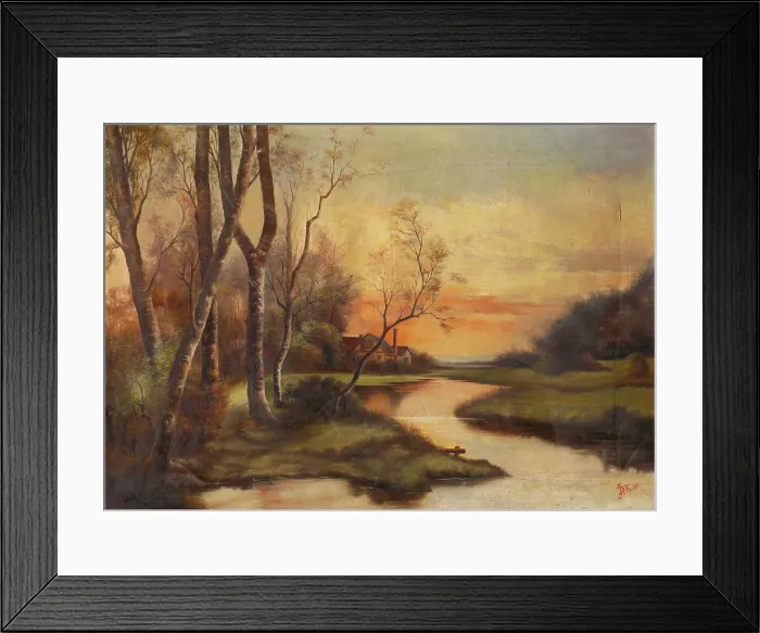 Framed Print : Rosy Dawn, 1924. Creator: Unknown Framed Print : Rosy Dawn, 1924. Creator: Unknown