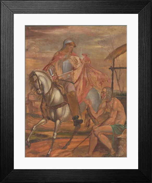 Framed Print : St. Martin, 1840-1860. Creator: Unknown Framed Print : St. Martin, 1840-1860. Creator: Unknown