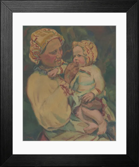 Framed Print : Sliacska Madonna, 1930-1935. Creator: Gustav Mally Framed Print : Sliacska Madonna, 1930-1935. Creator: Gustav Mally