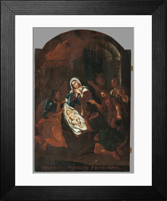 Framed Print : Nativity, 1840-1860. Creator: Unknown Framed Print : Nativity, 1840-1860. Creator: Unknown