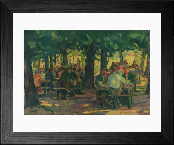 Framed Print : Rest beneath the Trees, around 1935-1940. Creator: Gustav Mally Framed Print : Rest beneath the Trees, around 1935-1940. Creator: Gustav Mally
