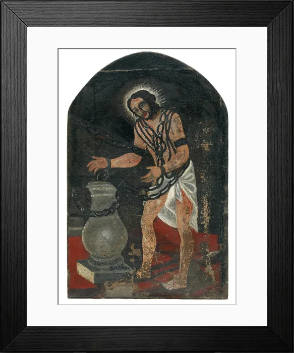 Framed Print : Christ in Chains, 1851-1900. Creator: Unknown Framed Print : Christ in Chains, 1851-1900. Creator: Unknown