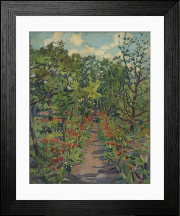 Framed Print : Walk in Petrzalka Park, 1935-1940. Creator: Gustav Mally Framed Print : Walk in Petrzalka Park, 1935-1940. Creator: Gustav Mally