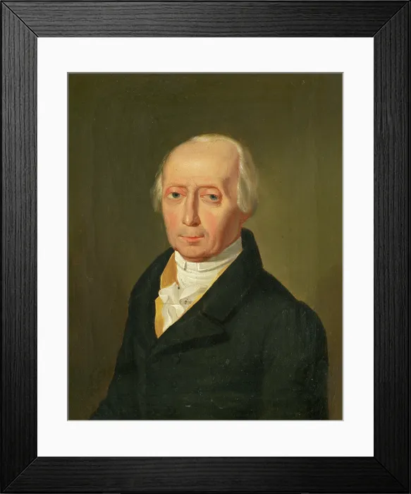 Framed Print : Portrait of an Older Man, 1830-1840. Creator: Unknown Framed Print : Portrait of an Older Man, 1830-1840. Creator: Unknown
