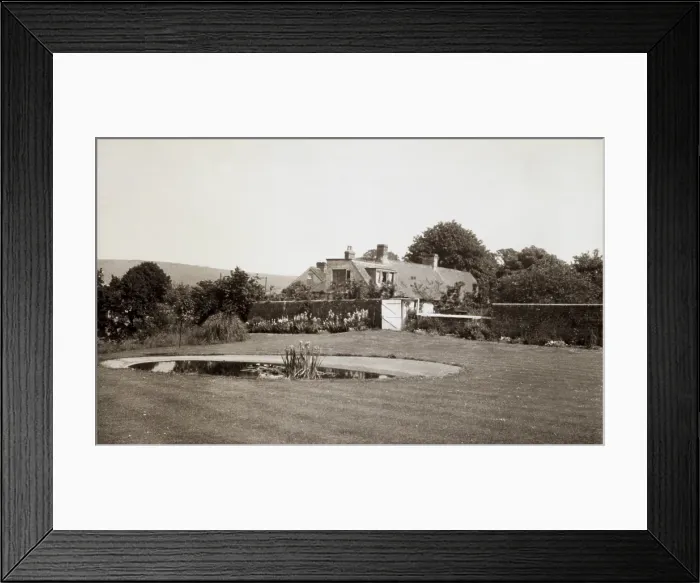 Framed Print : Monk's House, Rodmell, East Sussex, home of Virginia Woolf, c1940. Creator: Unknown. Monk's House, Rodmell, East Sussex, home of Virginia Woolf, c1940. Creator: Unknown Framed Print : Monk's House, Rodmell, East Sussex, home of Virginia Woolf, c1940. Creator: Unknown. Monk's House, Rodmell, East Sussex, home of Virginia Woolf, c1940. Creator: Unknown