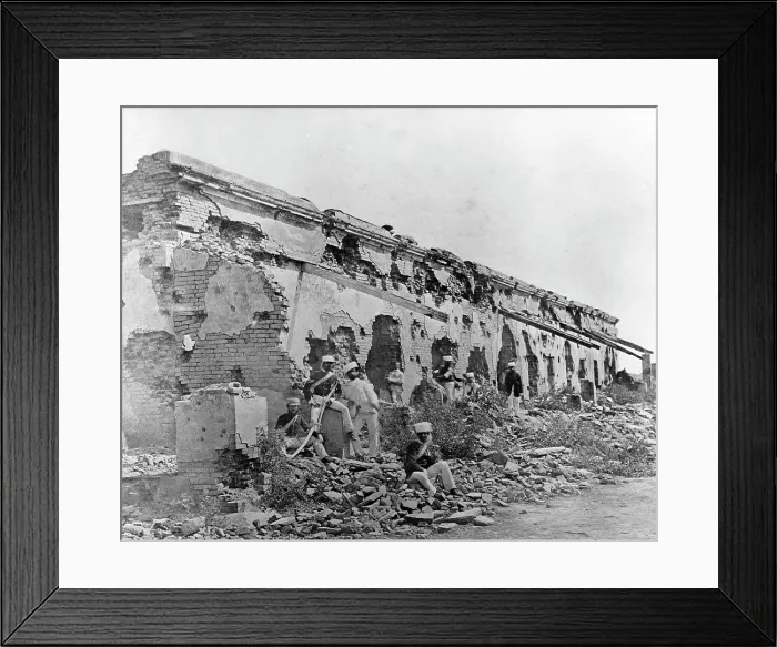 Framed Print : Indian Mutiny, 1857-58. Creator: Unknown Framed Print : Indian Mutiny, 1857-58. Creator: Unknown