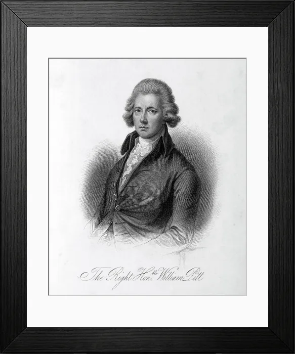 Framed Print : The Right Honble. William Pitt, c1780-c1800, (1834-1837). Creator: Samuel Freeman Framed Print : The Right Honble. William Pitt, c1780-c1800, (1834-1837). Creator: Samuel Freeman
