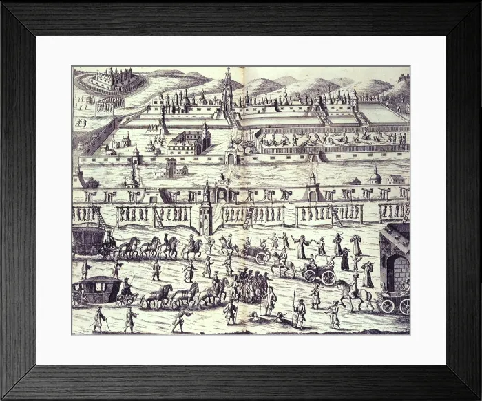 Framed Print : Execution of the Streltsy, 1698, (1700). Creator: Unknown Framed Print : Execution of the Streltsy, 1698, (1700). Creator: Unknown