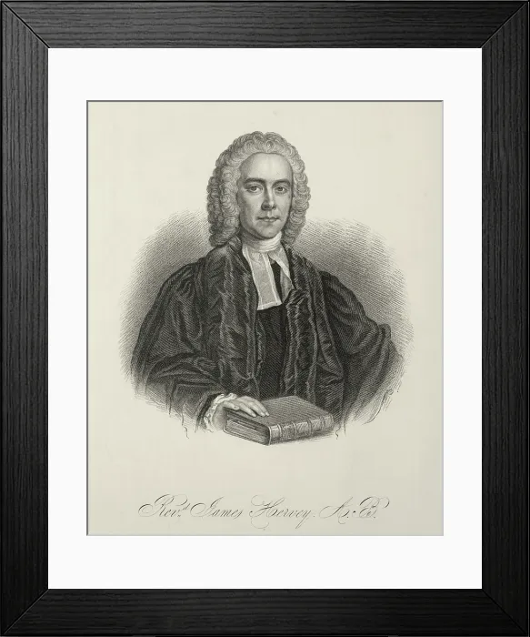 Framed Print : Revd. James Hervey A.B. c1740, (1834-1837). Creator: Samuel Freeman Framed Print : Revd. James Hervey A.B. c1740, (1834-1837). Creator: Samuel Freeman