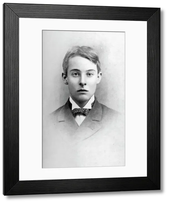 Framed Print : Portrait of Lord Alfred Douglas at the age of twenty-one, at Oxford, 1891. Creator: Unknown Framed Print : Portrait of Lord Alfred Douglas at the age of twenty-one, at Oxford, 1891. Creator: Unknown