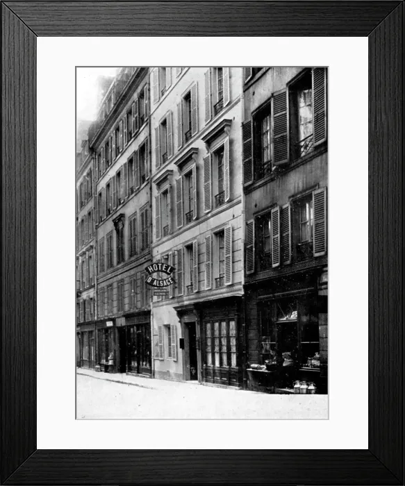 Framed Print : Hotel D'Alsace, Paris, 1914. Creator: Unknown. Hotel D'Alsace, Paris, 1914. Creator: Unknown Framed Print : Hotel D'Alsace, Paris, 1914. Creator: Unknown. Hotel D'Alsace, Paris, 1914. Creator: Unknown