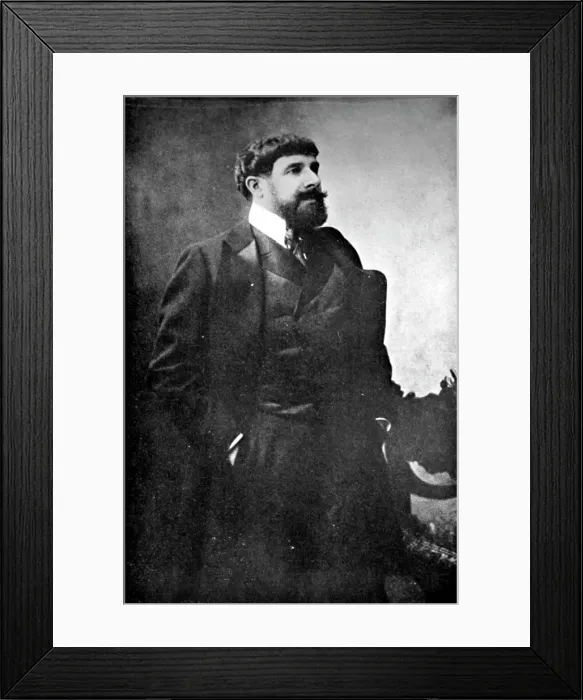 Framed Print : Portrait of Paul Adam, 1912. Creator: Henri Manuel Framed Print : Portrait of Paul Adam, 1912. Creator: Henri Manuel