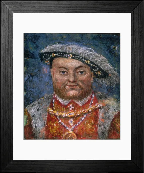 Framed Print : Portrait of Henry VIII, c1522-c1536 Creator: Unknown Framed Print : Portrait of Henry VIII, c1522-c1536 Creator: Unknown