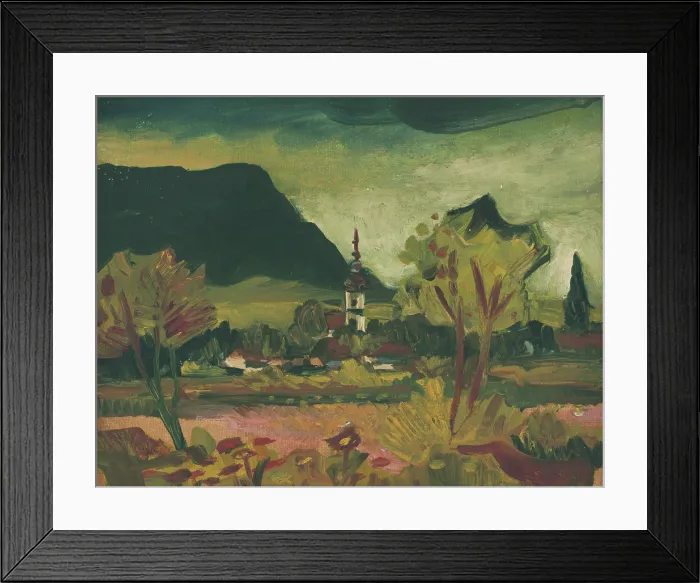 Framed Print : Velicna, around 1930. Creator: Arnold Peter Weisz-Kubincan Framed Print : Velicna, around 1930. Creator: Arnold Peter Weisz-Kubincan